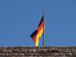 drapeau allemand de l'allemagne photo