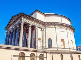 hdr gran madre église turin photo