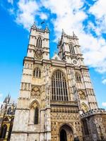 hdr église abbatiale de westminster à londres photo