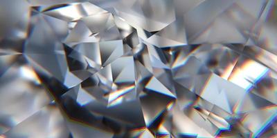 Cristal de diamant avec caustique close up texture background rendu 3d photo
