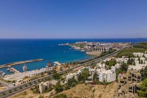 alanya 2022, mer et ville aériennes d'antalya photo