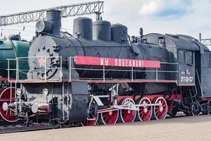 Moscou, Russie - 15 mars 2017. Le musée du chemin de fer à la gare de Riga photo