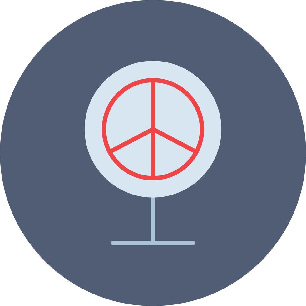 icône de cercle plat vecteur