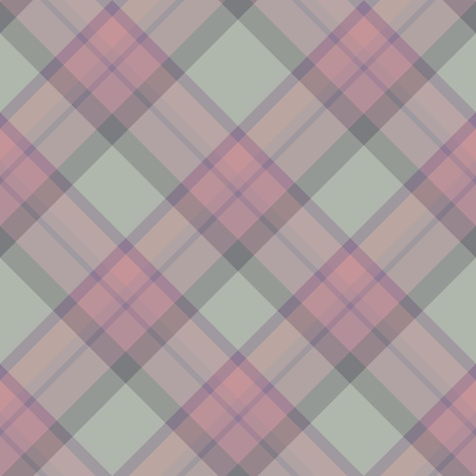 motif sans couture dans des couleurs discrètes de rose et de gris du matin pour le plaid, le tissu, le textile, les vêtements, la nappe et d'autres choses. image vectorielle. 2 vecteur