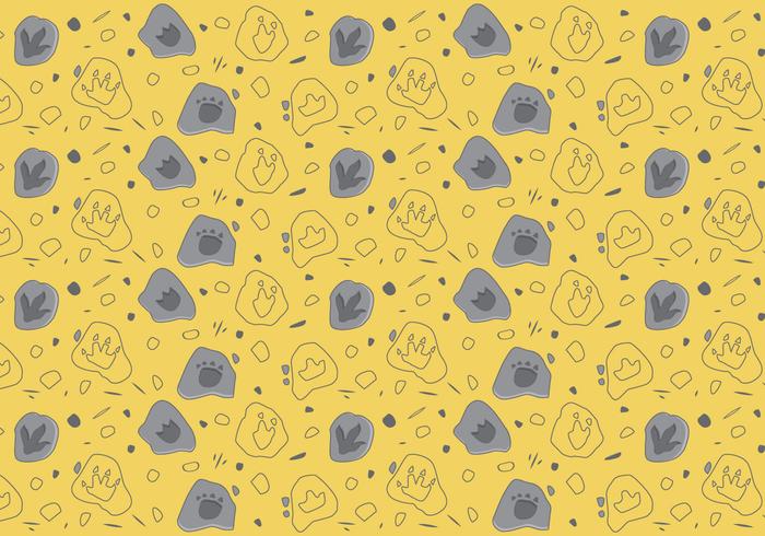 Free Dinosaur Pattern # 5 vecteur