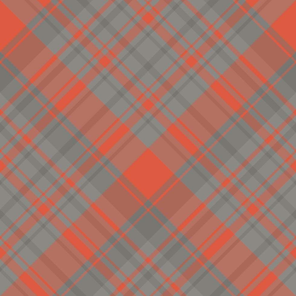 motif sans couture dans des couleurs exquises de rouge et de gris foncé pour le plaid, le tissu, le textile, les vêtements, la nappe et d'autres choses. image vectorielle. 2 vecteur