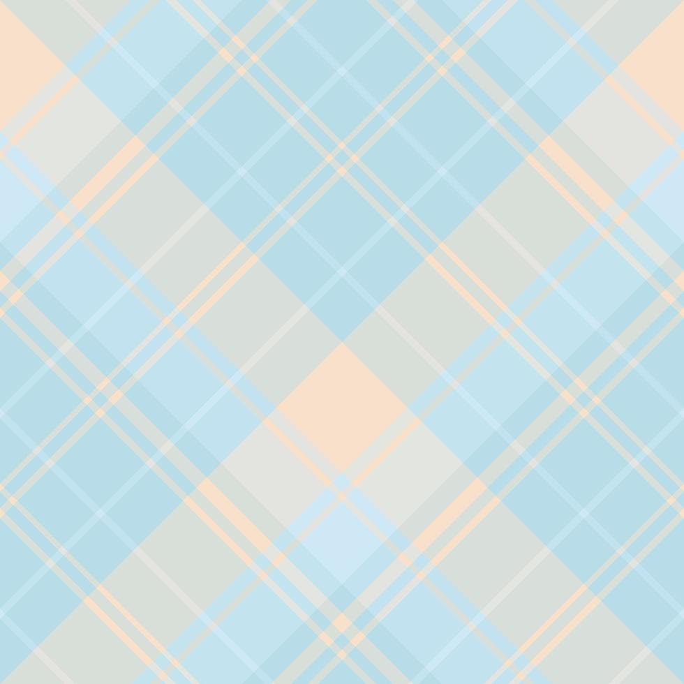 motif sans couture dans des couleurs fascinantes bleu clair et beige pour plaid, tissu, textile, vêtements, nappe et autres choses. image vectorielle. 2 vecteur