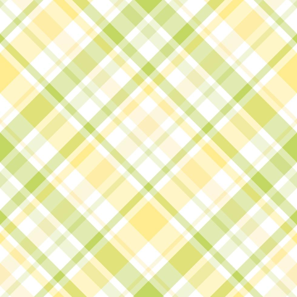 modèle sans couture dans des couleurs fantaisie jaune clair et vert vif pour plaid, tissu, textile, vêtements, nappe et autres choses. image vectorielle. 2 vecteur