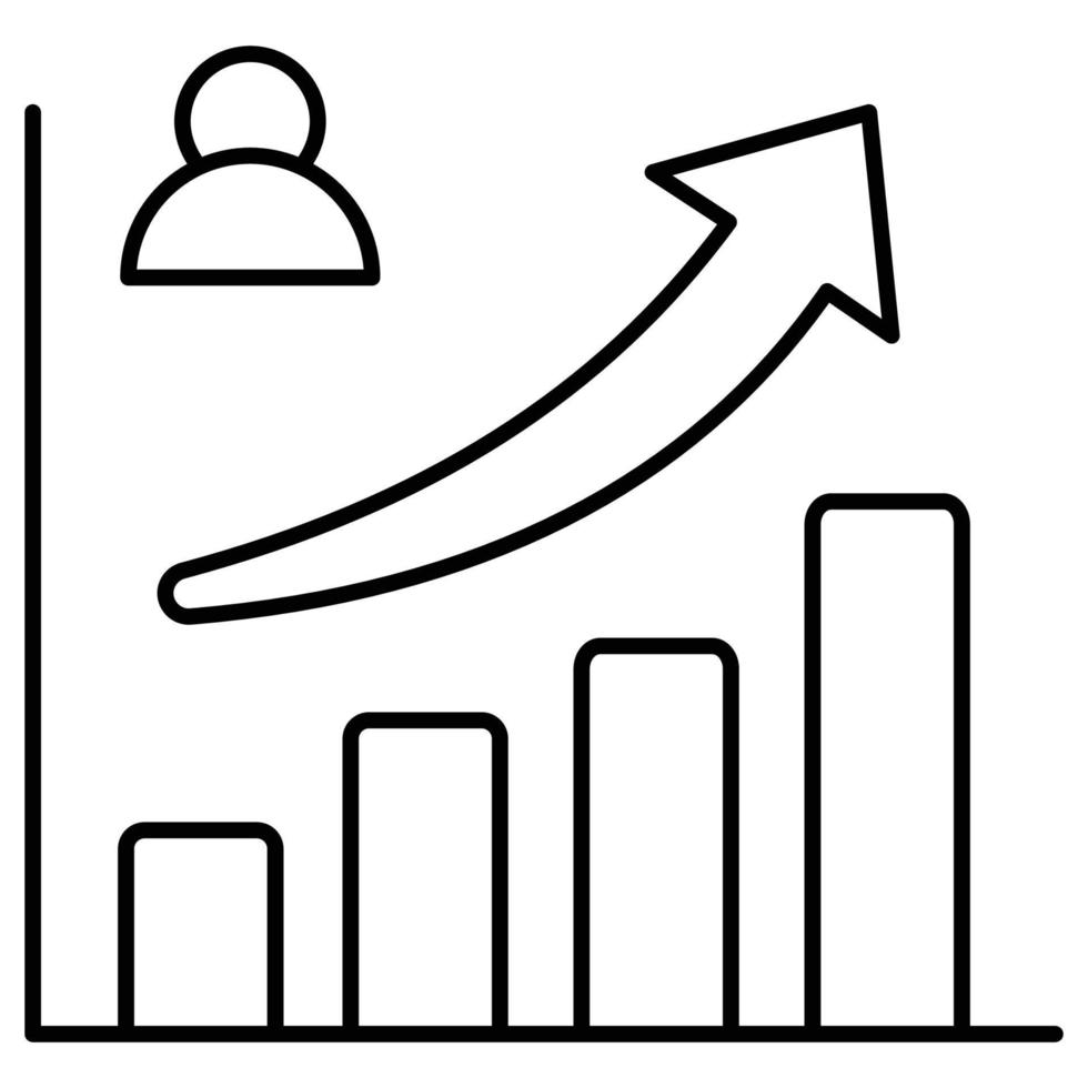 graphique d'analyse qui peut facilement être modifié ou modifié vecteur