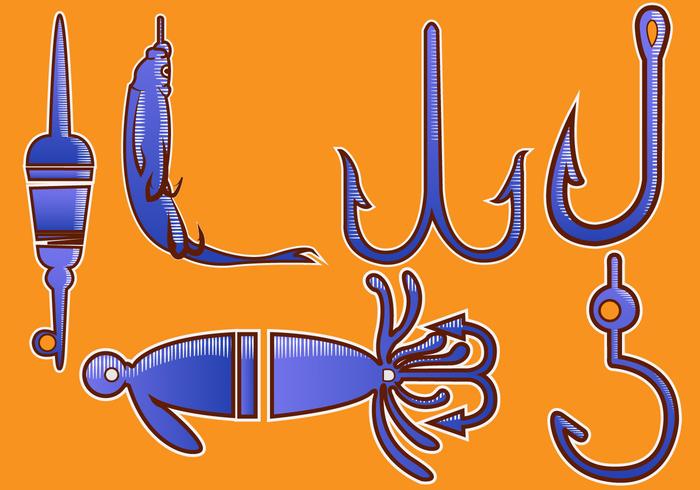 Illustration vectorielle Fish Hook vecteur