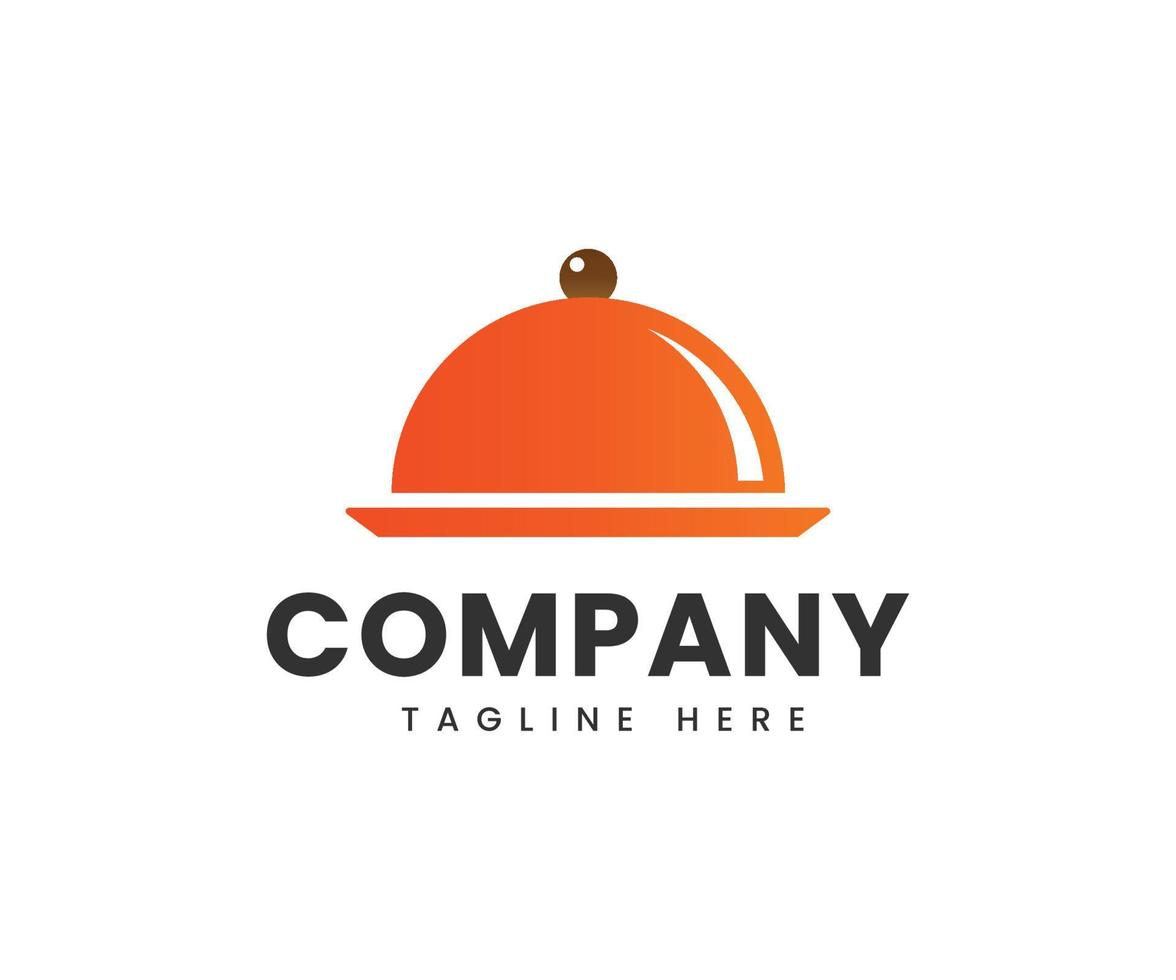 modèle vectoriel de logo de service alimentaire logo de restaurant