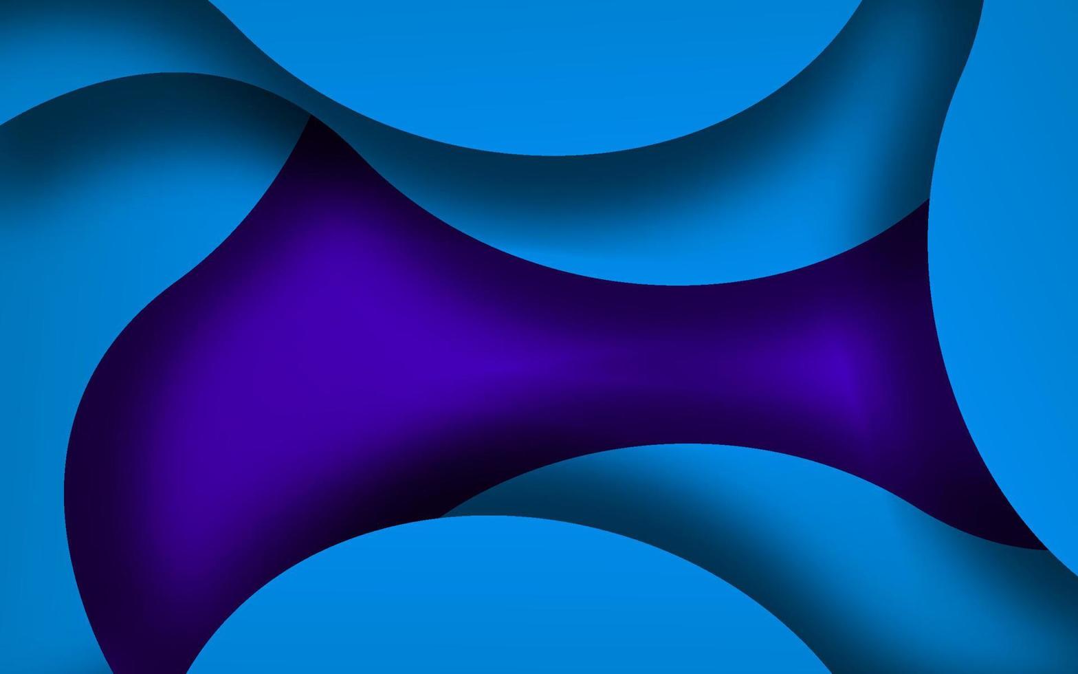 vecteur de fond abstrait forme vague bleu marine