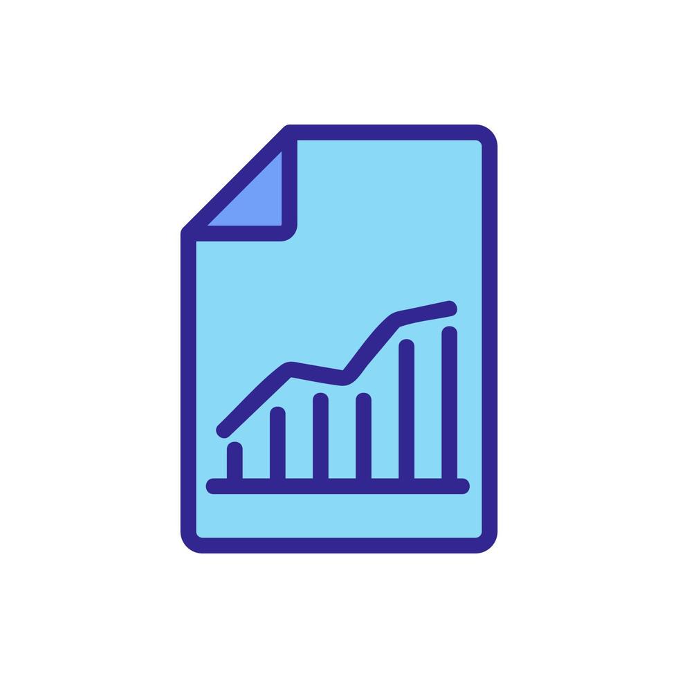 vecteur d'icône d'entreprise d'audit. illustration de symbole de contour isolé