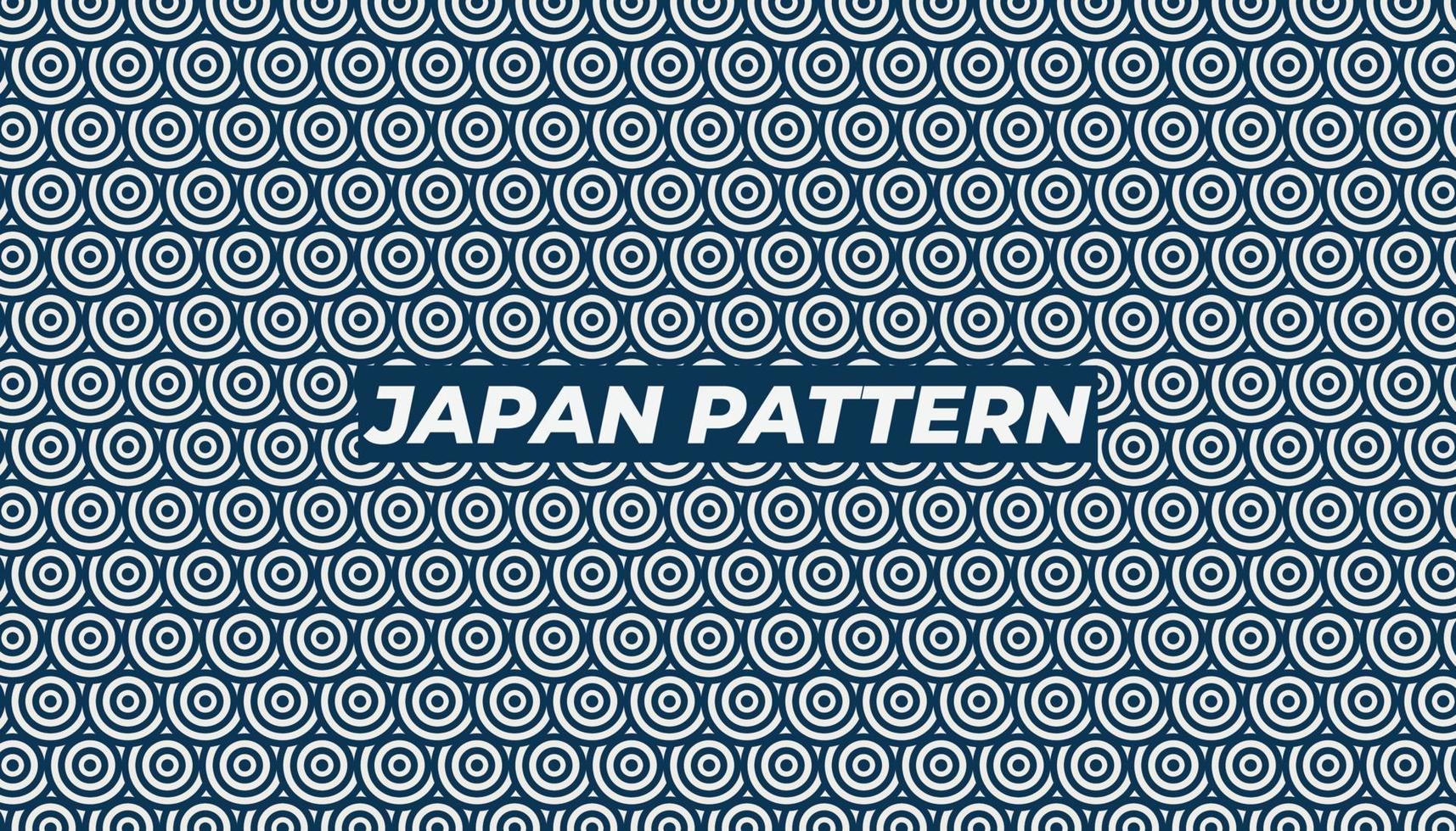 illustration arrière plan japon patern bleu couleur vecteur