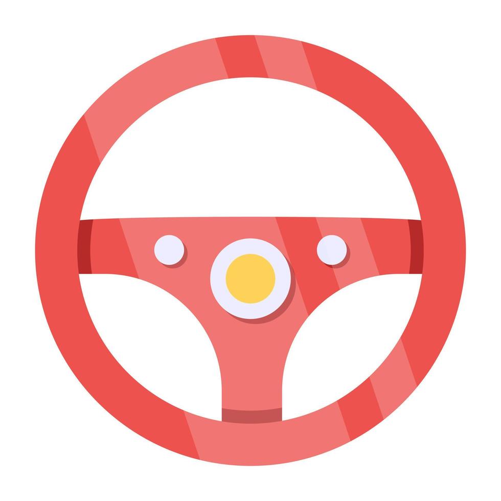 icône de conception modifiable de direction de voiture vecteur