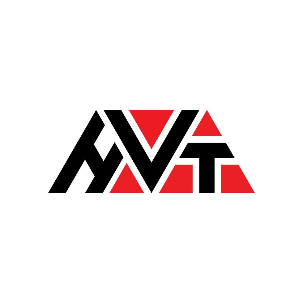 création de logo de lettre triangle hvy avec forme de triangle. monogramme de conception de logo triangle hvy. modèle de logo vectoriel triangle hvy avec couleur rouge. hvy logo triangulaire logo simple, élégant et luxueux. lourd