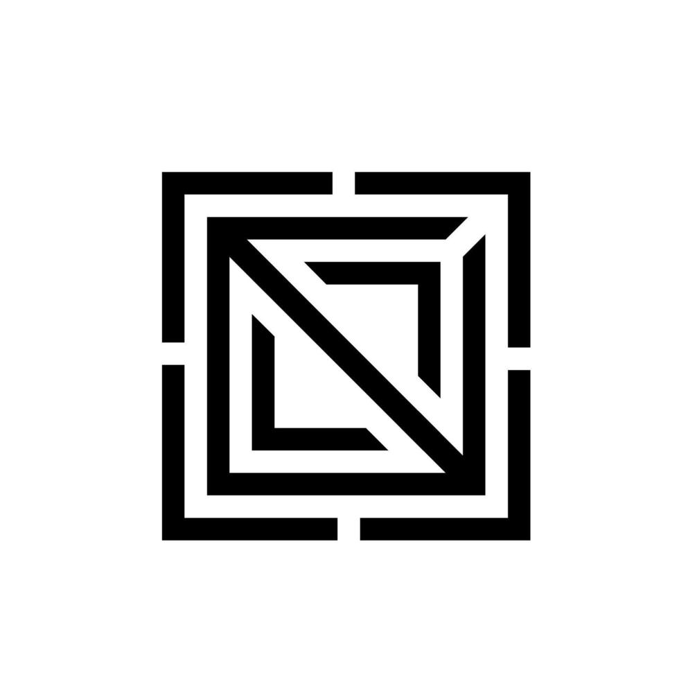 illustration vectorielle de labyrinthe. vecteur pro