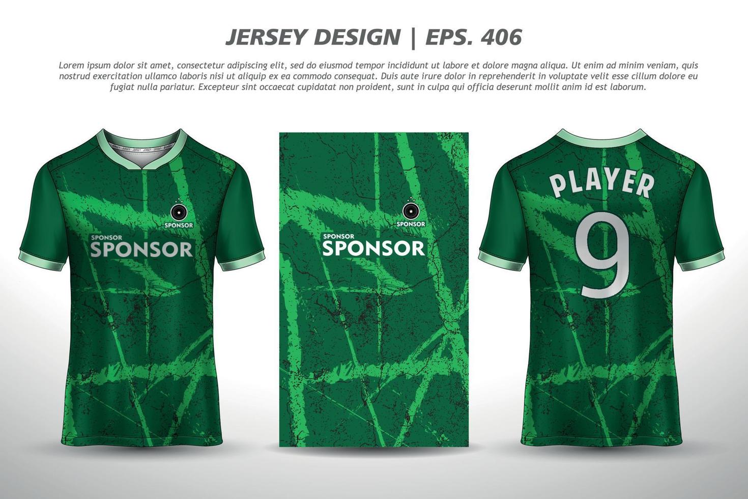 maillot de football football design sublimation sport t shirt design collection de vecteurs premium pour la course, le cyclisme, les jeux, le motocross vecteur