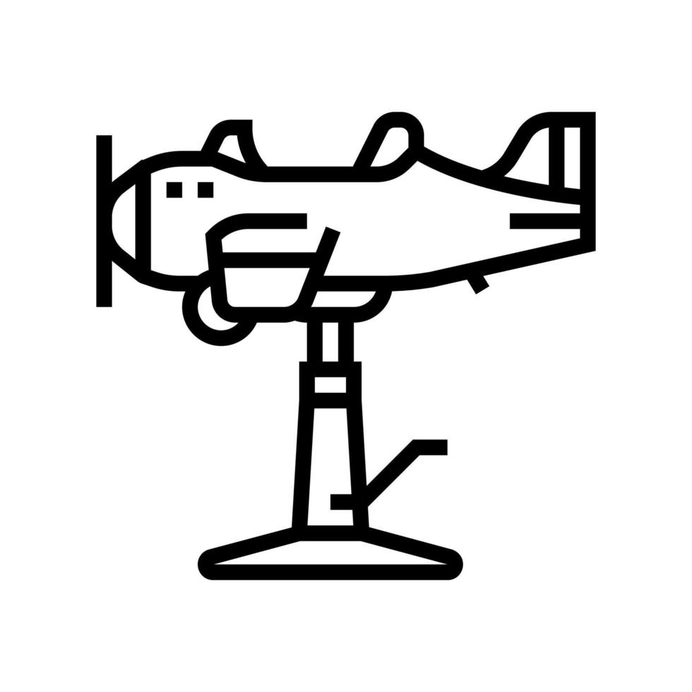 coupe de cheveux enfant chaise avion ligne icône illustration vectorielle vecteur