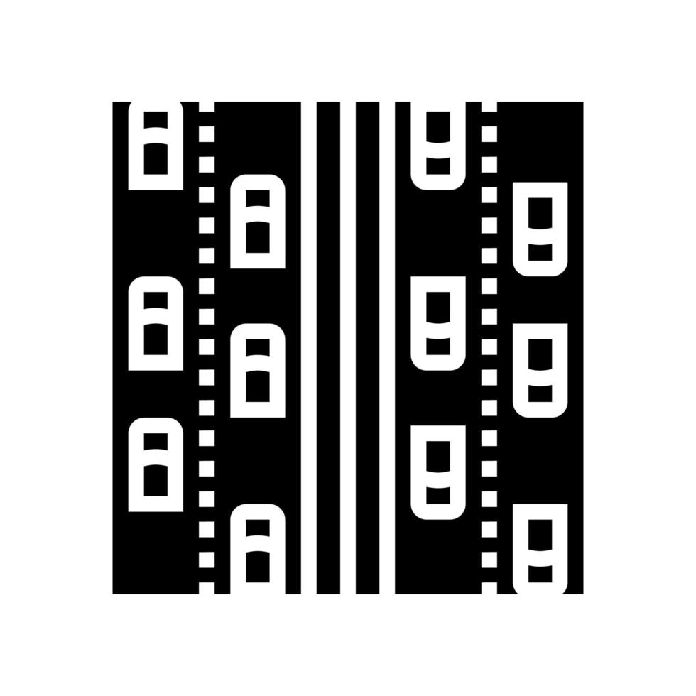 autoroute route glyphe icône illustration vectorielle vecteur