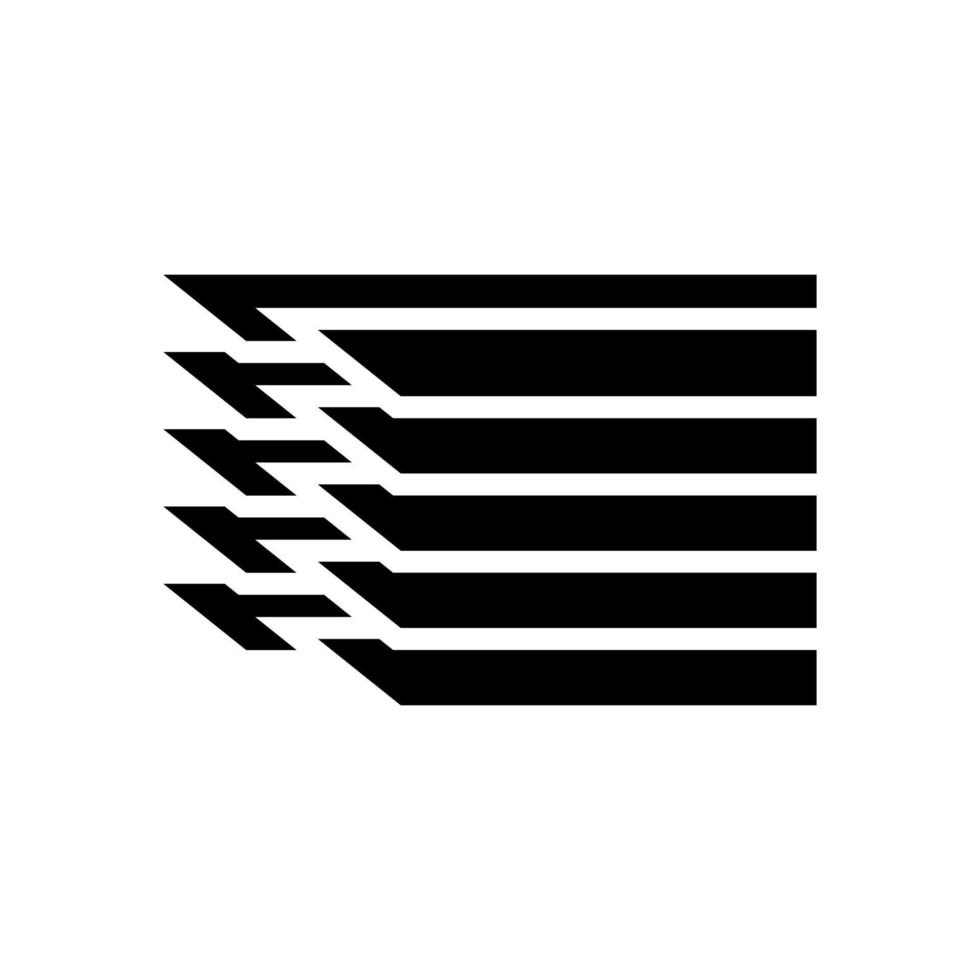 illustration vectorielle d'icône de glyphe de pâtes fettuccine vecteur