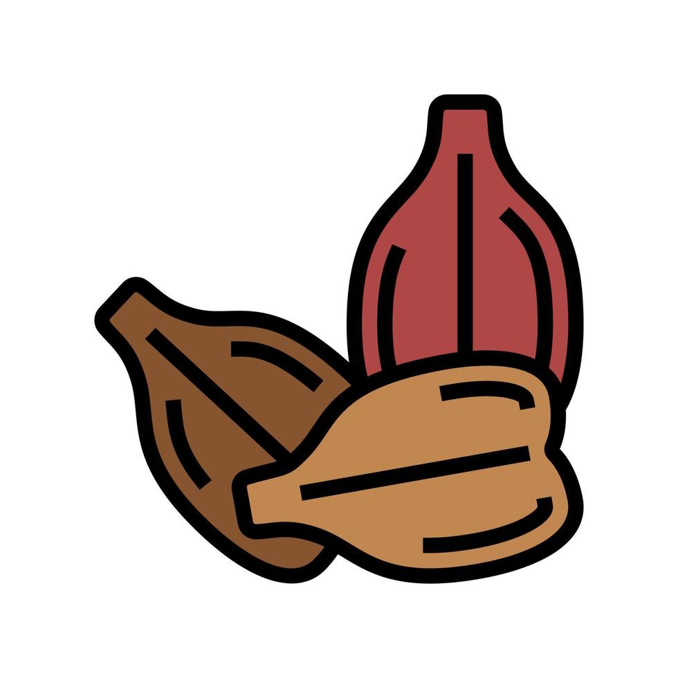 illustration vectorielle d'icône de couleur de pépins de raisin vecteur