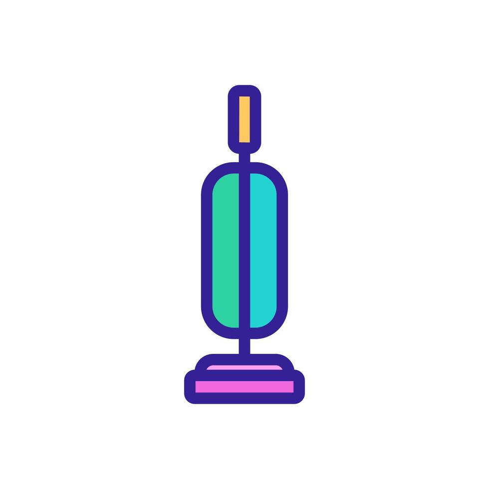 vecteur d'icône d'aspirateur domestique. illustration de symbole de contour isolé