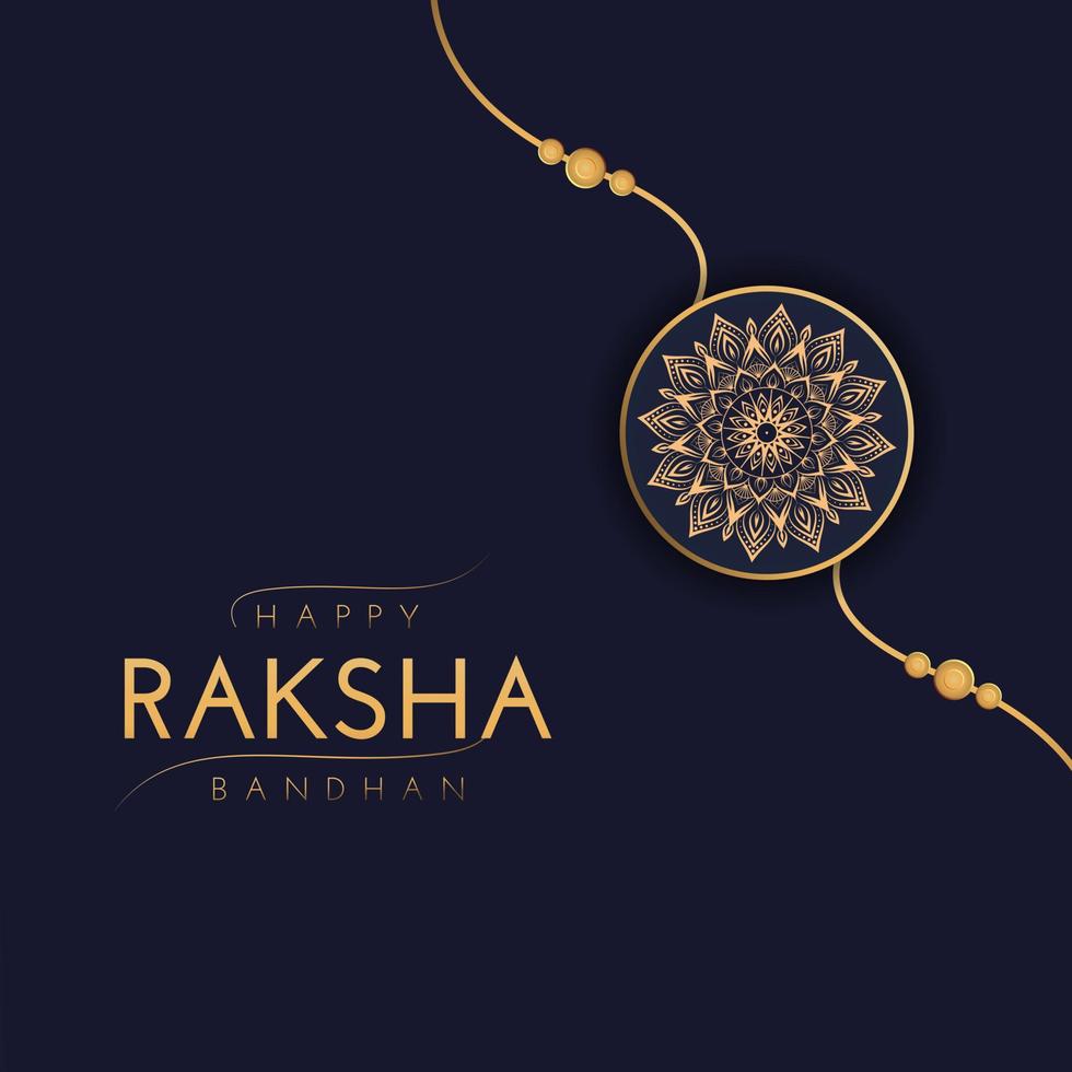 publication sur les réseaux sociaux de raksha bandhan vecteur