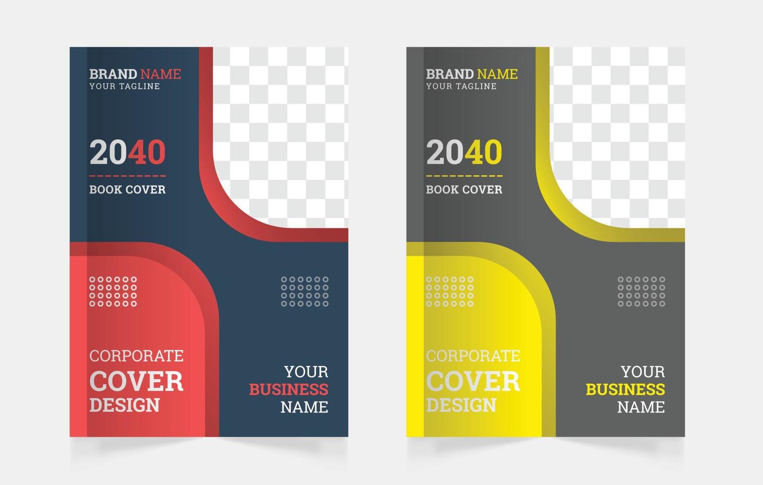 modèle de conception de couverture de livre d'entreprise créatif minimal a4 ou peut être utilisé pour le rapport annuel, le magazine, le dépliant, l'affiche, la bannière, le portefeuille, le profil de l'entreprise, le site Web, la conception de couverture de brochure vecteur