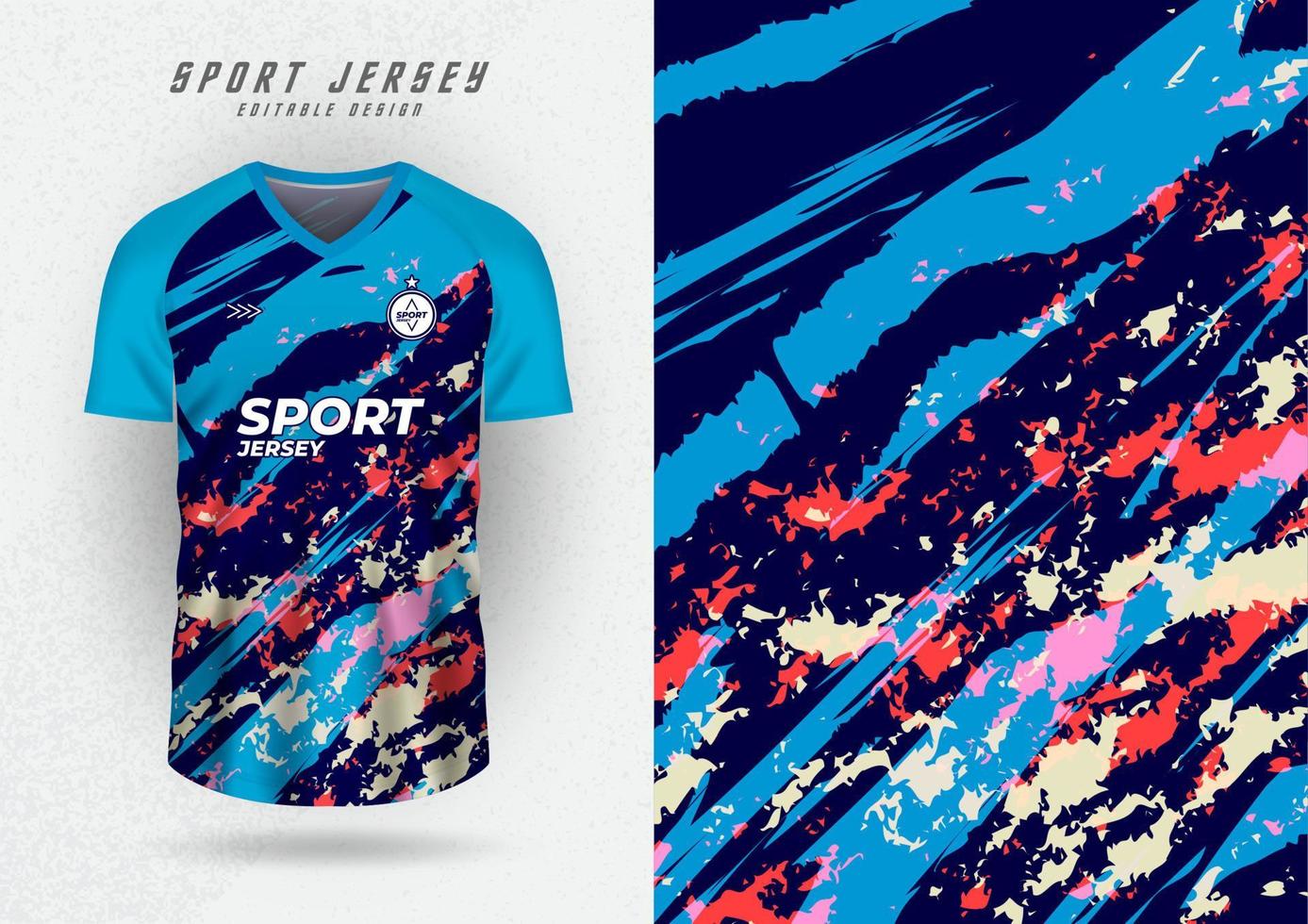 maquette d'arrière-plan pour les maillots de sport, les maillots, les chemises de course, les bandes latérales pour la sublimation. vecteur