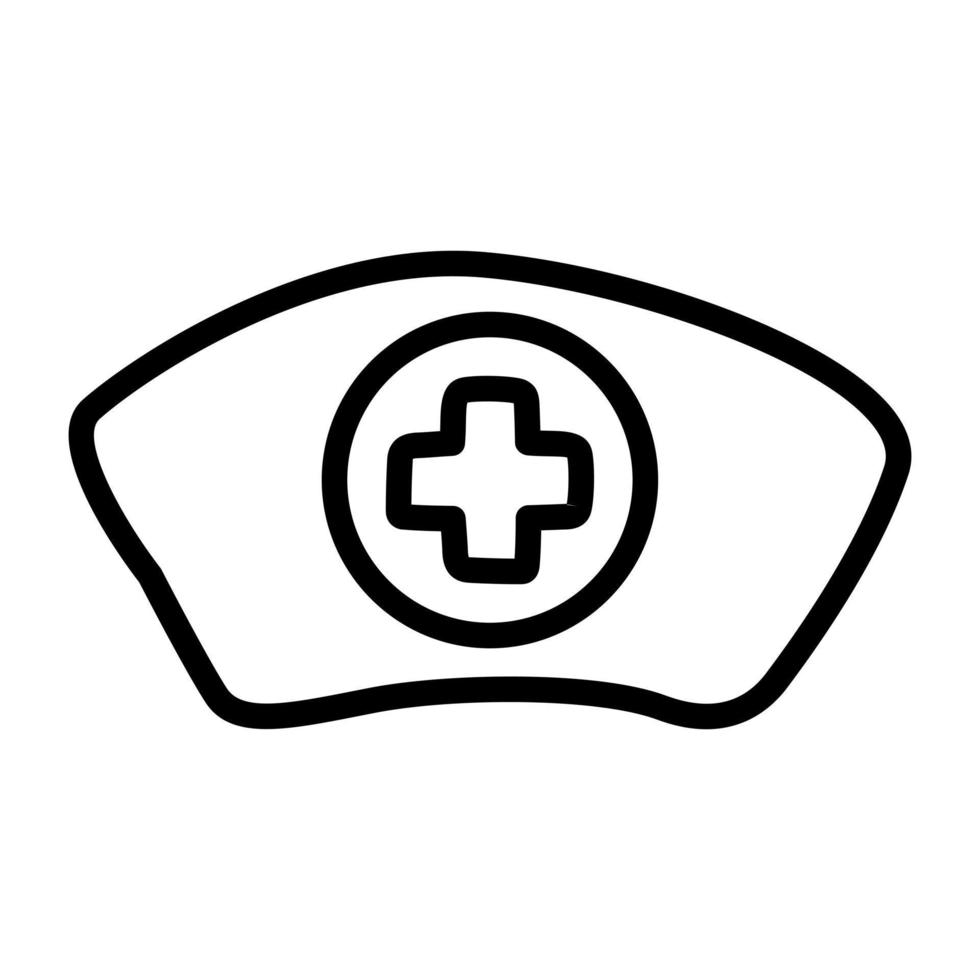 une icône de conception créative de signe médical vecteur