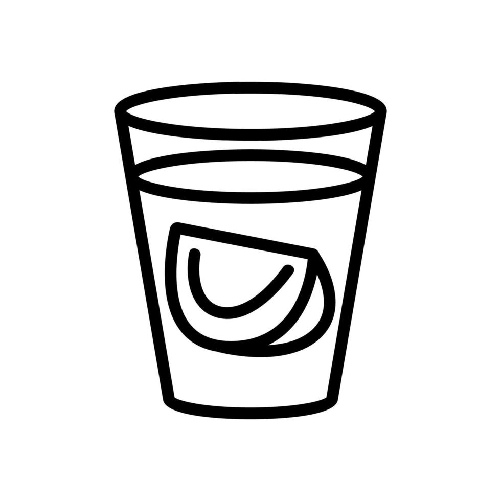 icône de vecteur de tomate. illustration de symbole de contour isolé