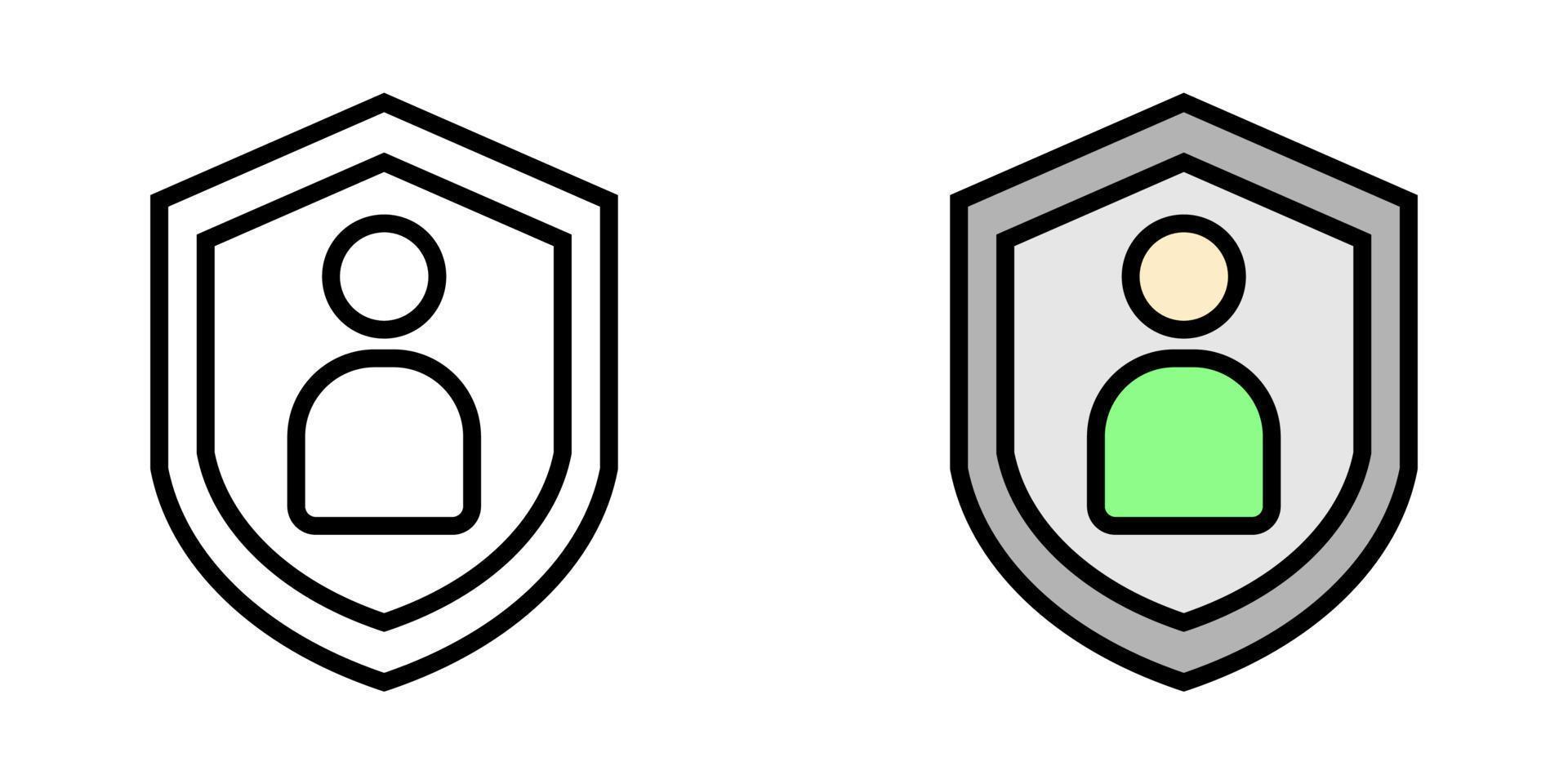 illustration graphique vectoriel de protection, sécurisé, icône de sécurité