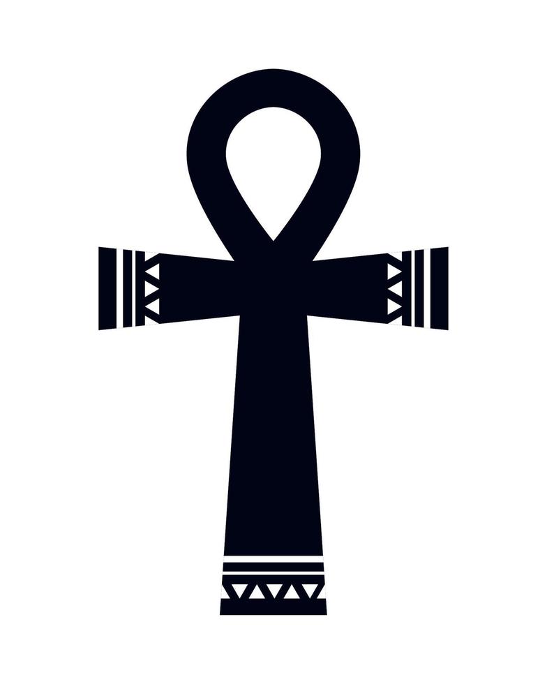 croix de la culture égyptienne vecteur