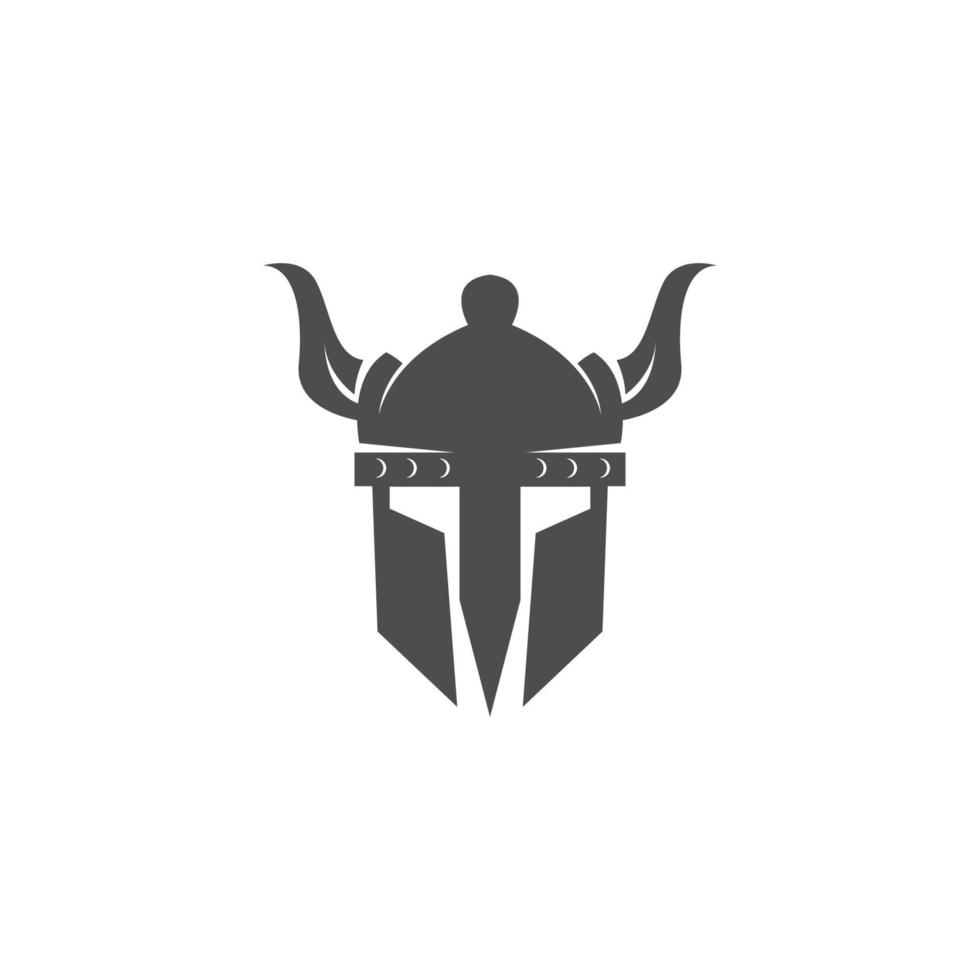 création de logo icône viking vecteur