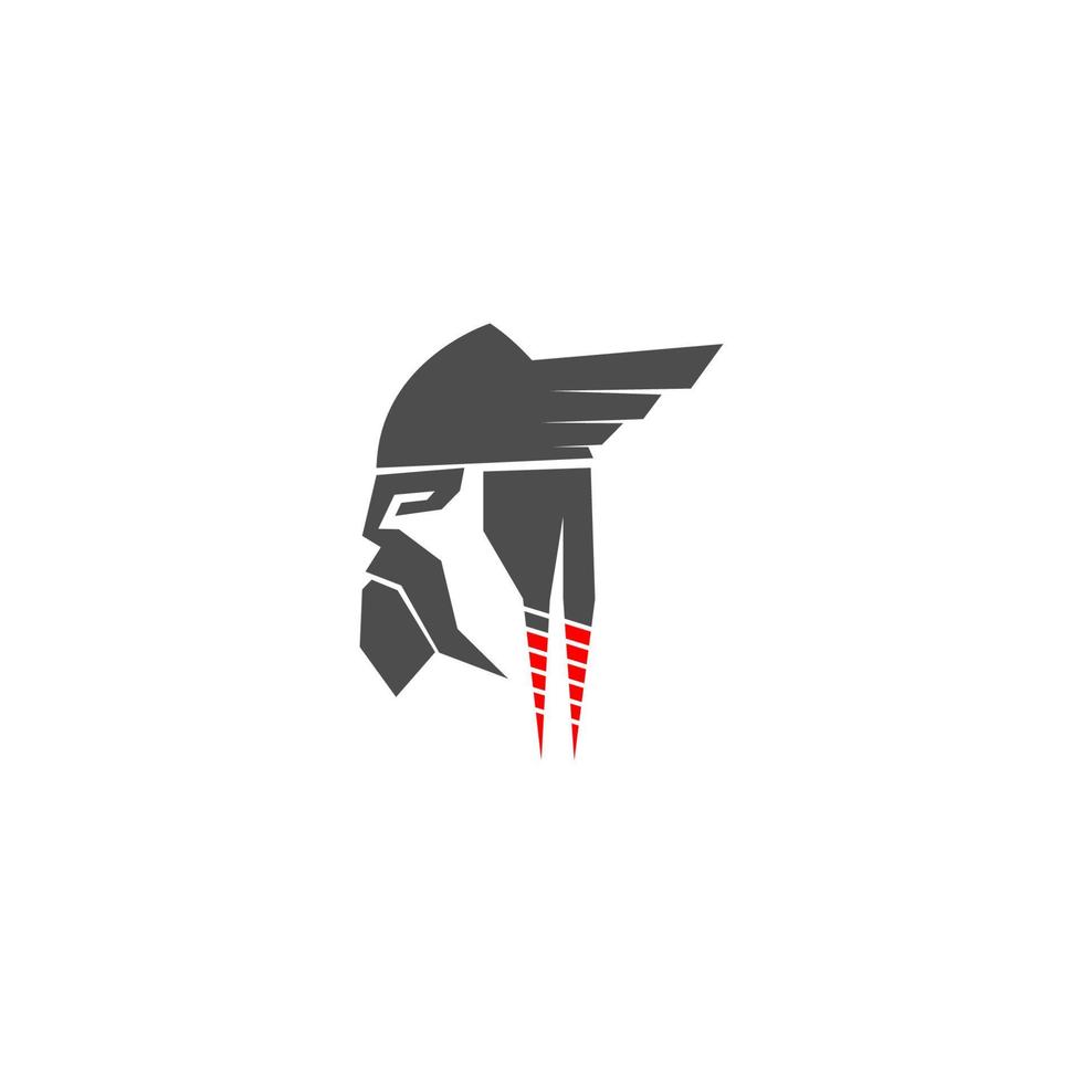 création de logo icône viking vecteur