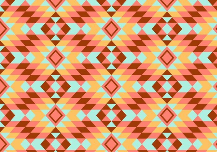 Fond géométrique Kilim Pattern vecteur