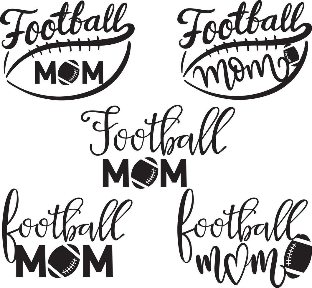 vecteur de maman de football, vecteur de football, vecteur de football de famille