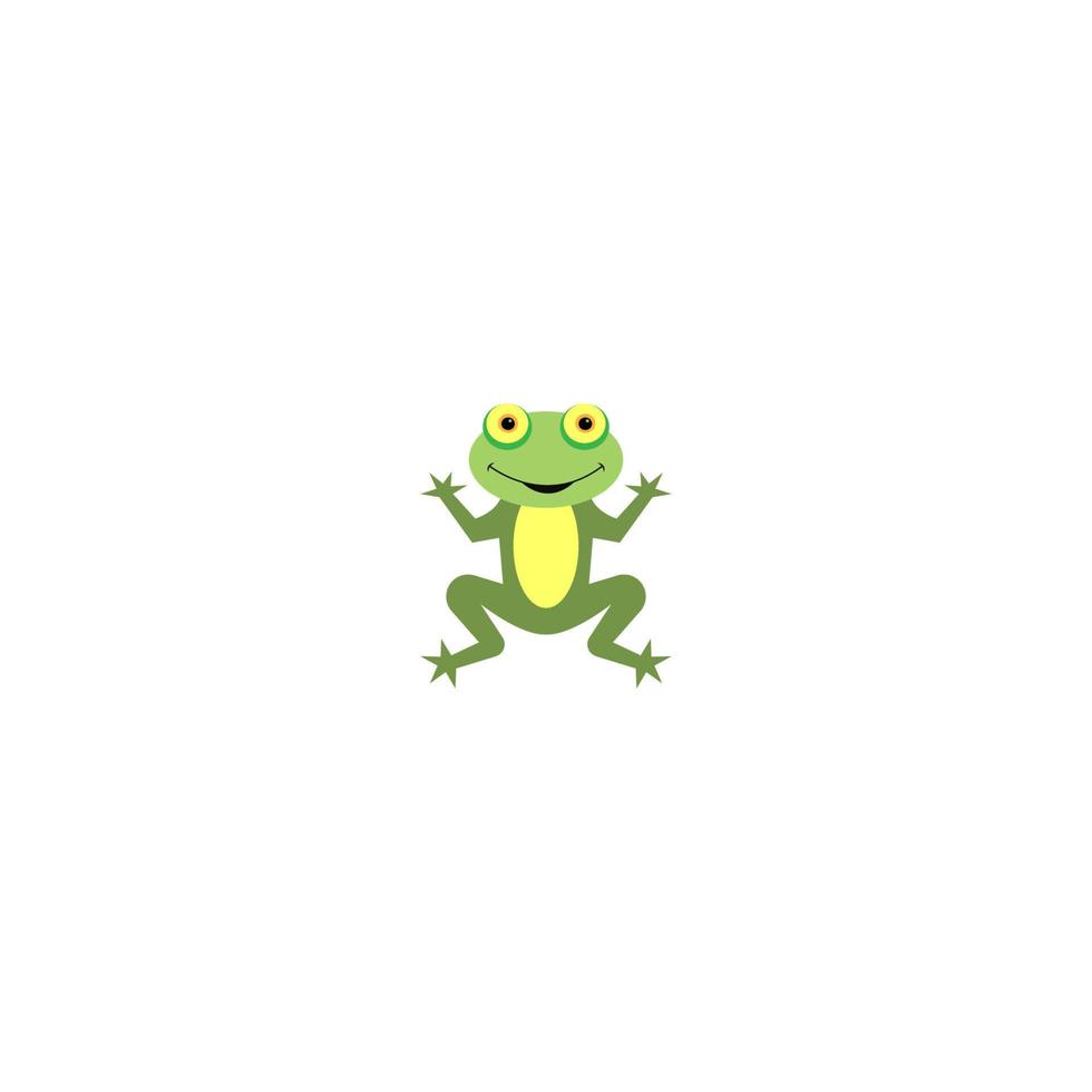 grenouille icône illustration vectorielle vecteur