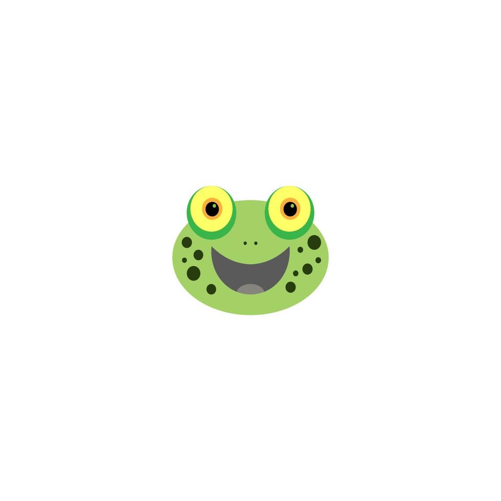 grenouille icône illustration vectorielle vecteur