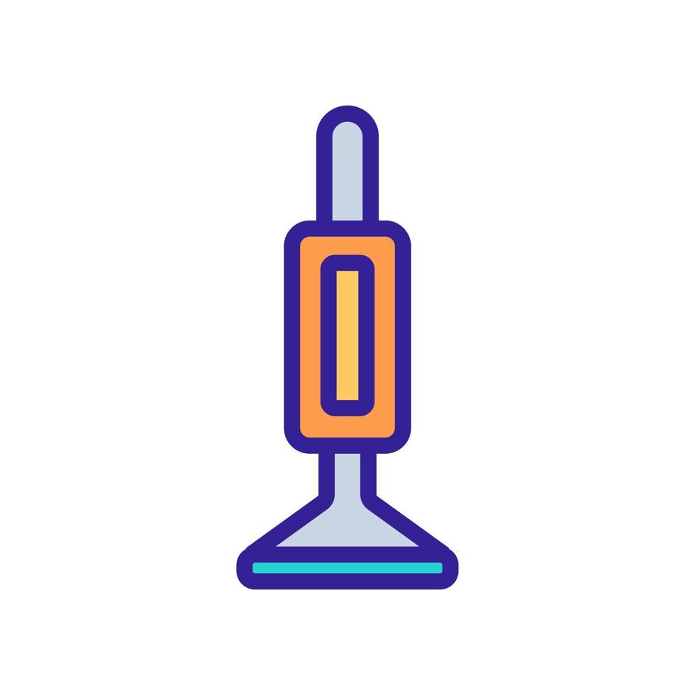 vecteur d'icône d'aspirateur moderne. illustration de symbole de contour isolé