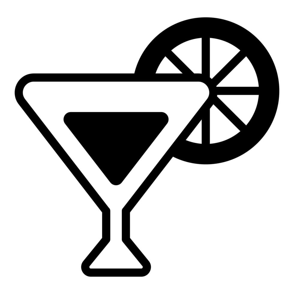 cocktail, icône de boisson, dessin vectoriel icône du jour de l'indépendance des États-Unis.