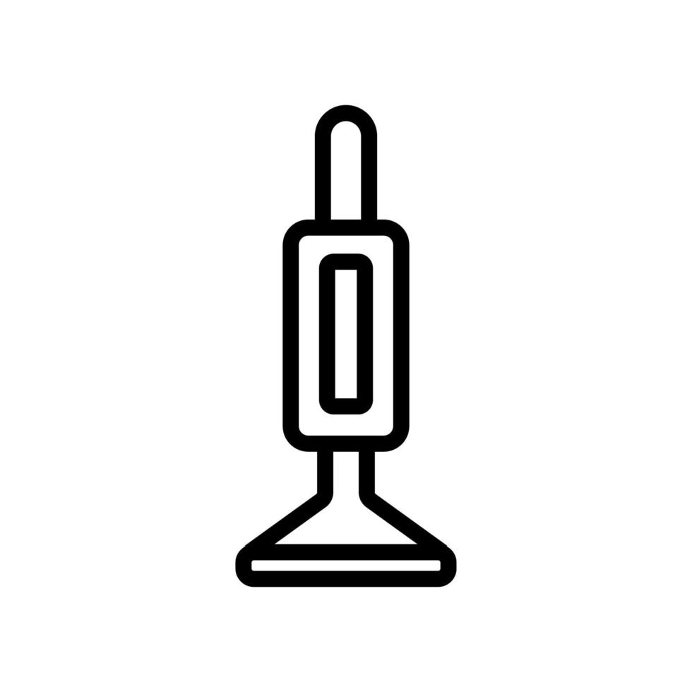 vecteur d'icône d'aspirateur moderne. illustration de symbole de contour isolé