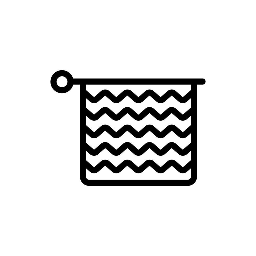 vecteur d'icône de fil. illustration de symbole de contour isolé