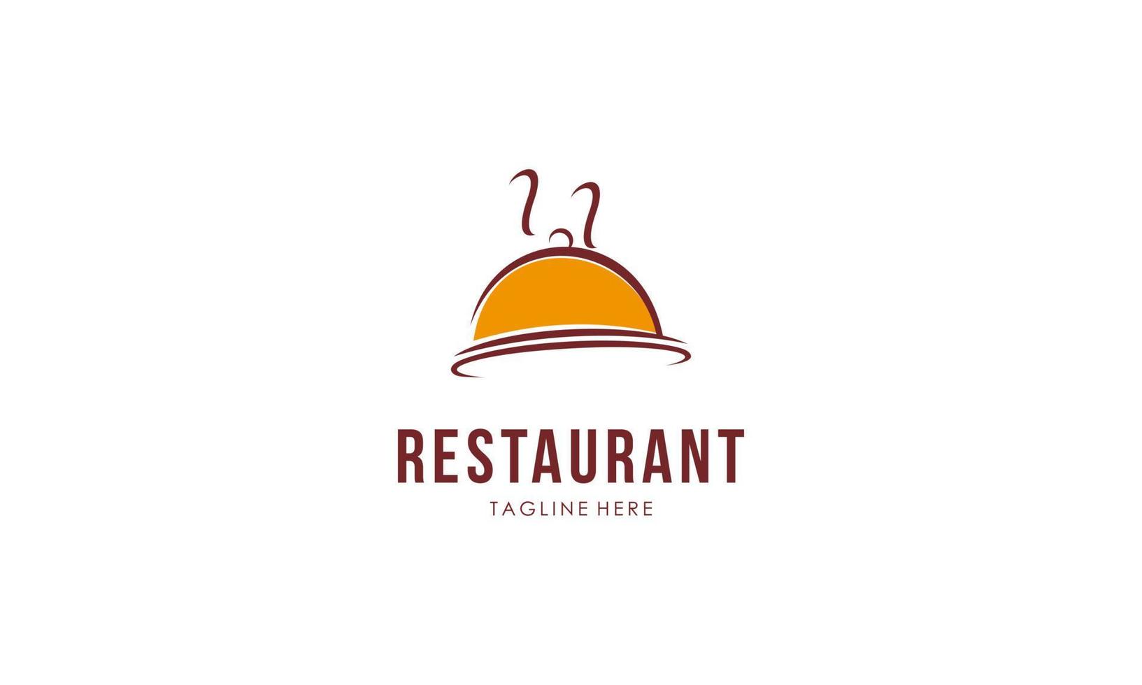 vecteur de modèle de conception de logo de restaurant