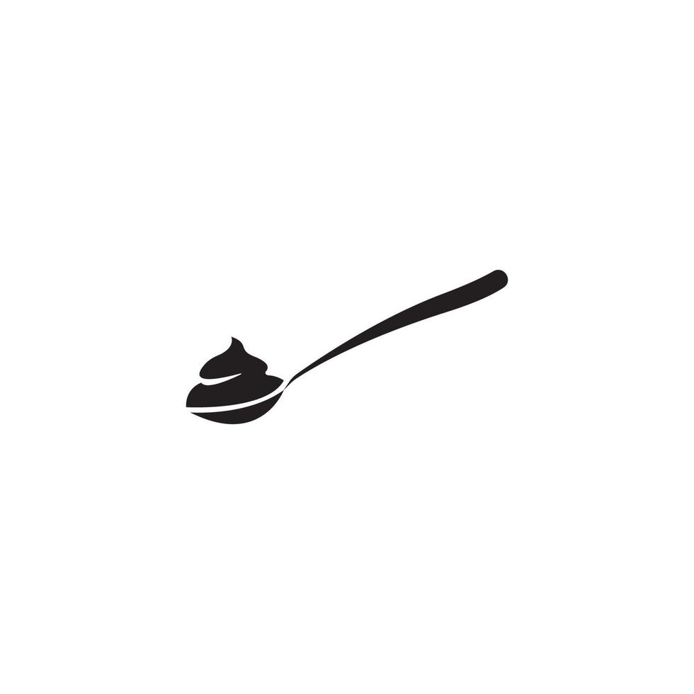 icône de yaourt. modèle de conception d'illustration vectorielle. vecteur