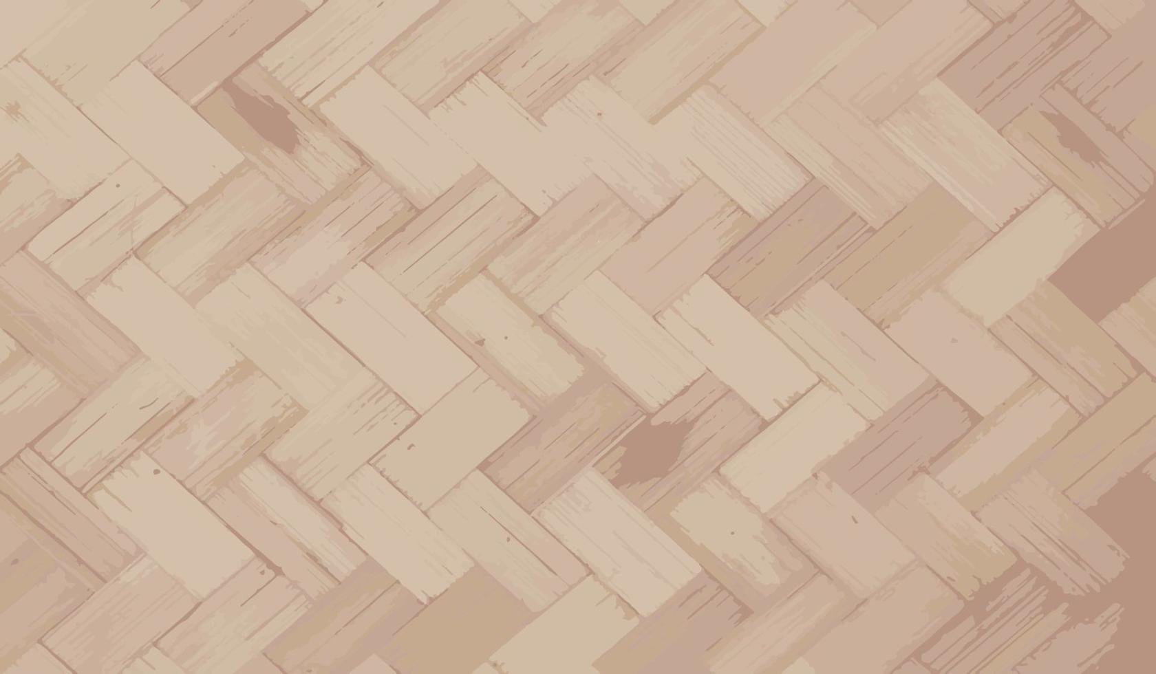 fond de vecteur en bois tissé en zigzag, concept texturé en bois de papier peint