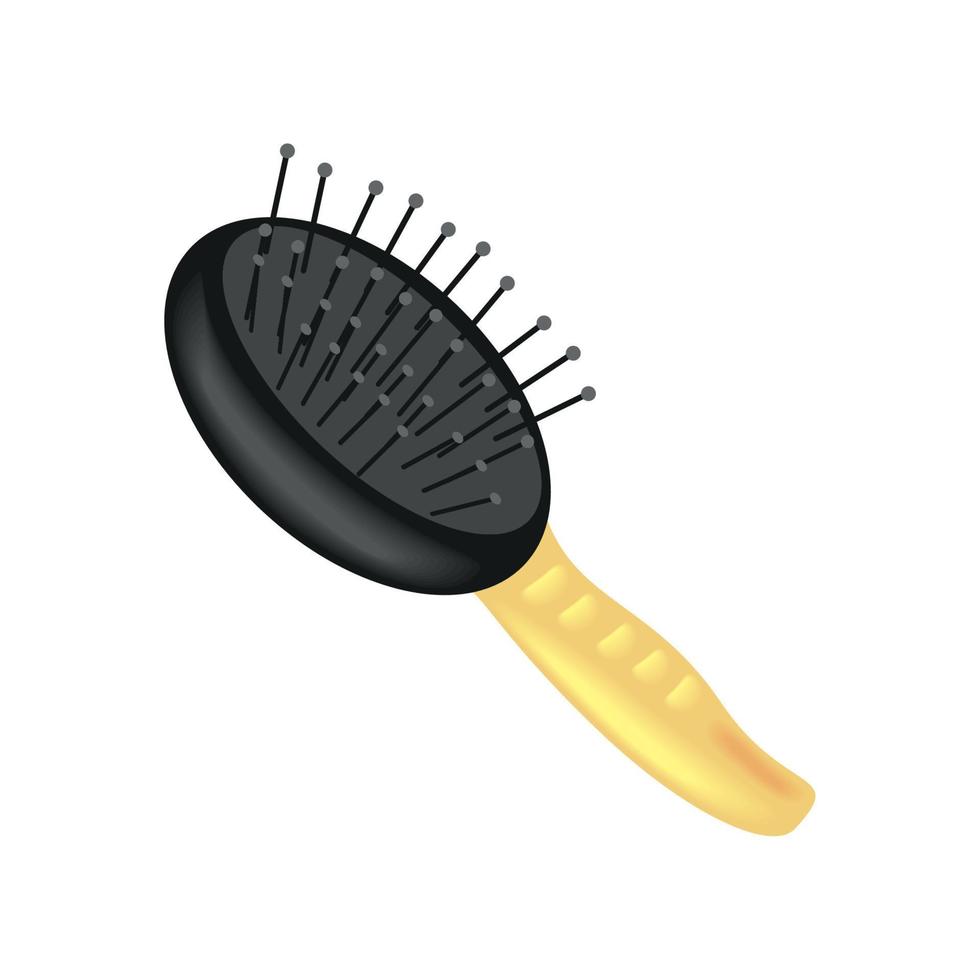 brosse de toilettage pour animaux de compagnie vecteur