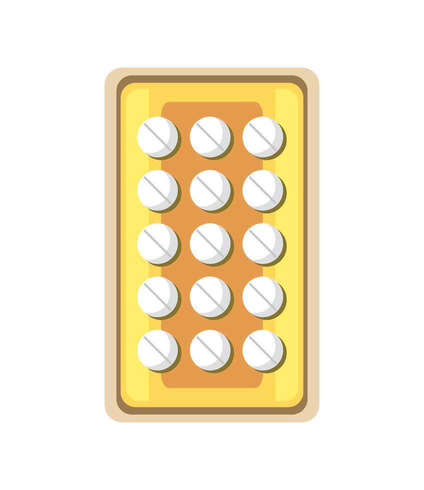 icône de paquets de médicaments vecteur