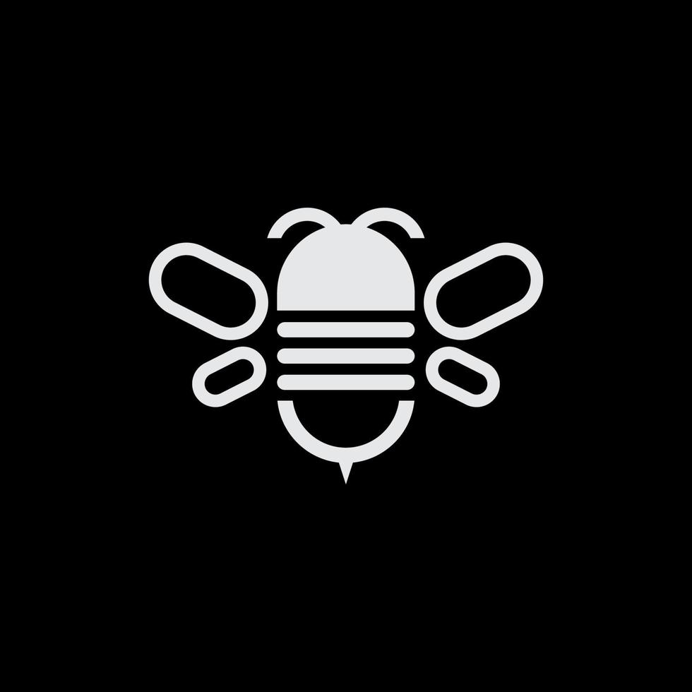 téléchargement gratuit de vecteur de logo d'abeille